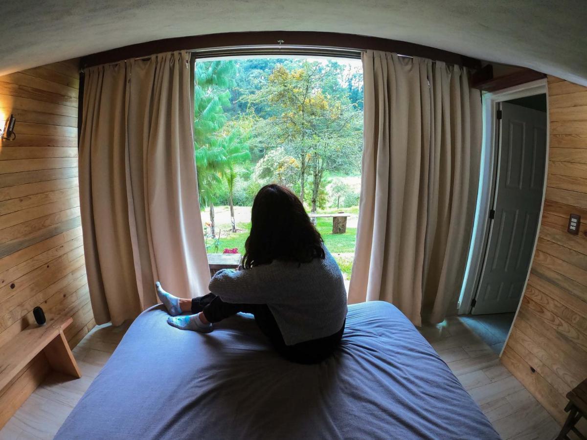 Romanticas Cabanas En Bosque Acaxochitlán Exteriör bild