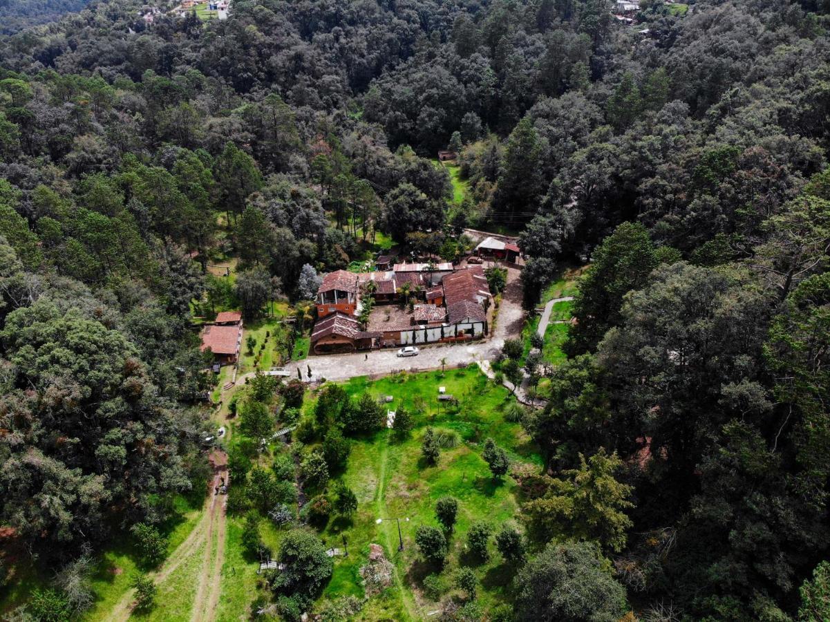Romanticas Cabanas En Bosque Acaxochitlán Exteriör bild